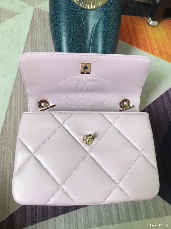 Firstbag Ru WITH BAG HANDLE TOP FLAP CHANEL 0810